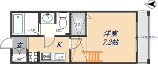 ハルカパレスの物件間取画像